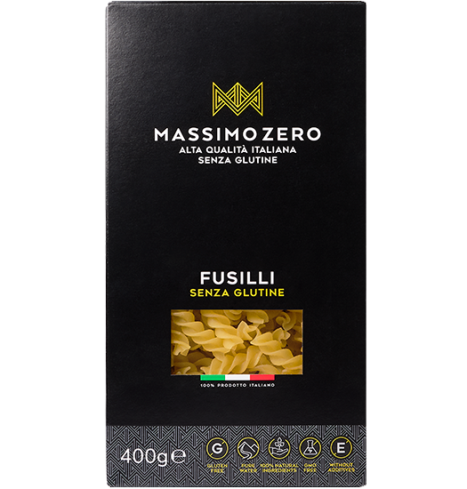 Massimo Zero Fusilli sans gluten 400 g