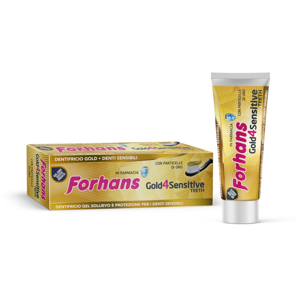 Forhans Gold 4 White Dentrifricio 75ml