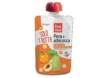 Baule Volante Solo Frutta Pera E Albicocca 100g