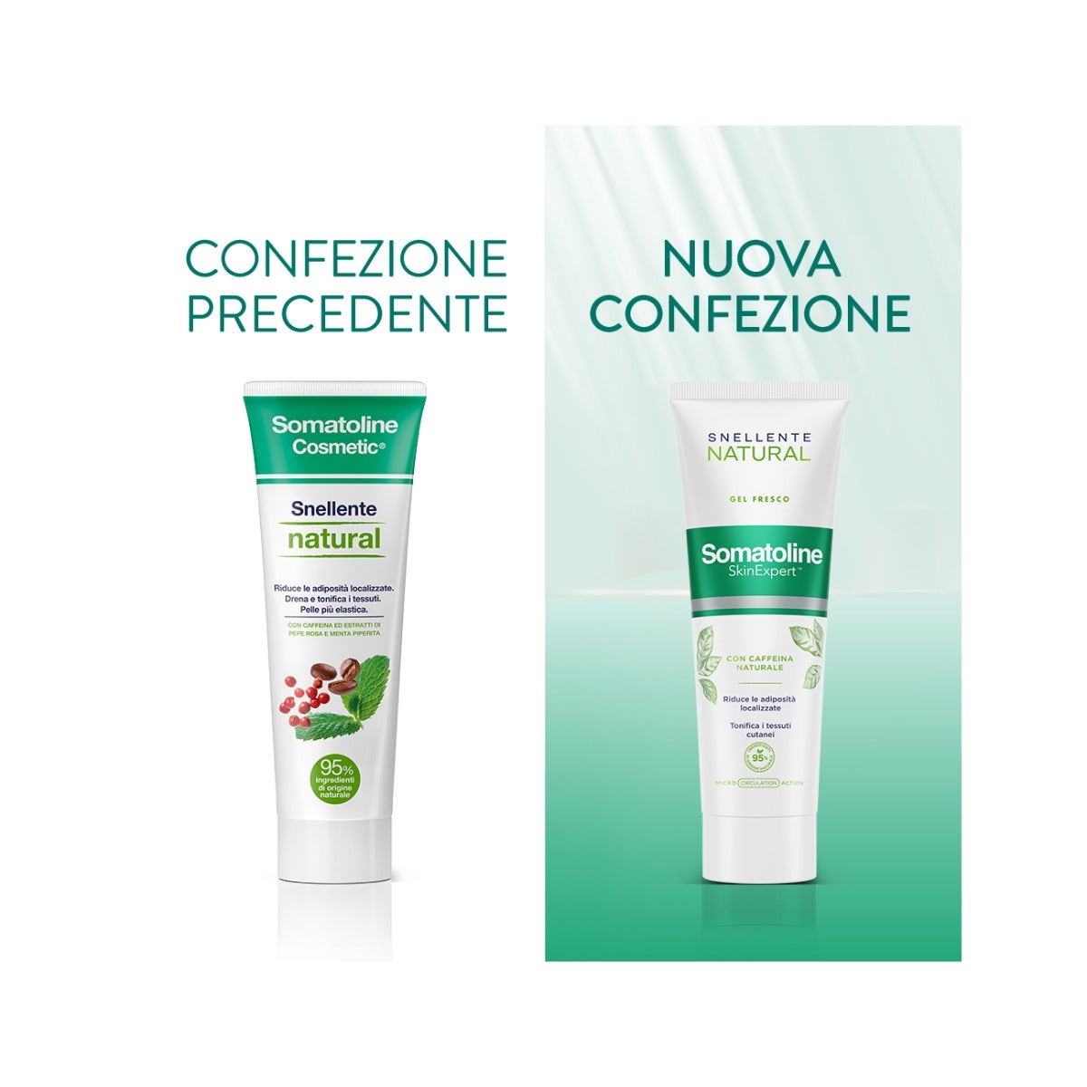 Somatoline Snellente Natural Gel Fresco 250ml