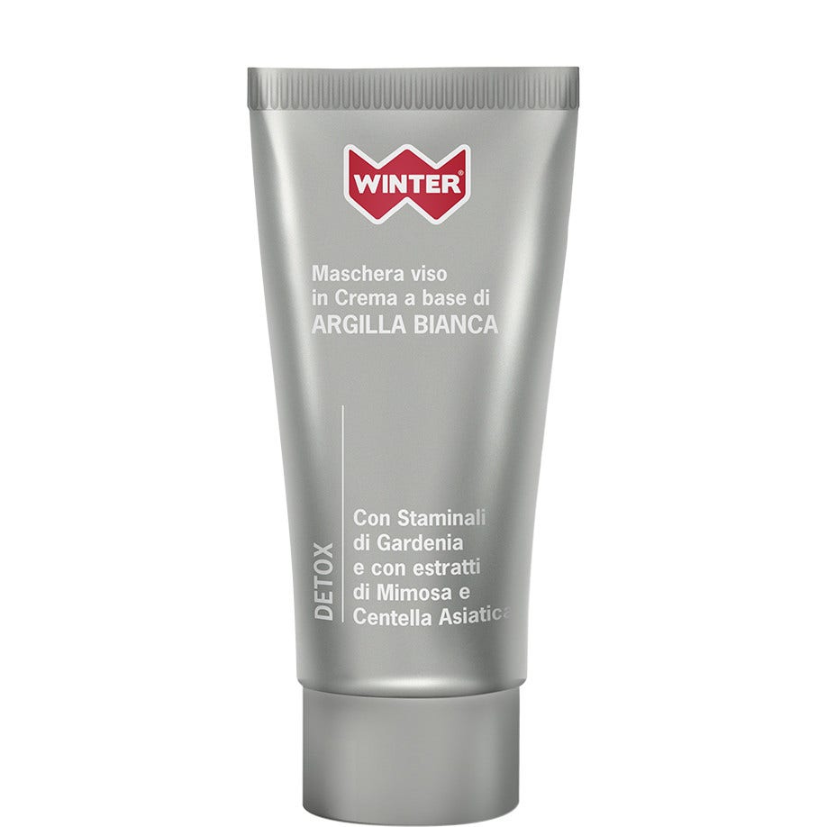 Winter Maschera Viso In Crema Detox Argilla Bianca 50ml
