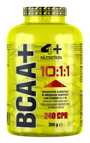 4+ Nutrition Bcaa+ 10:1:1 200 Compresse