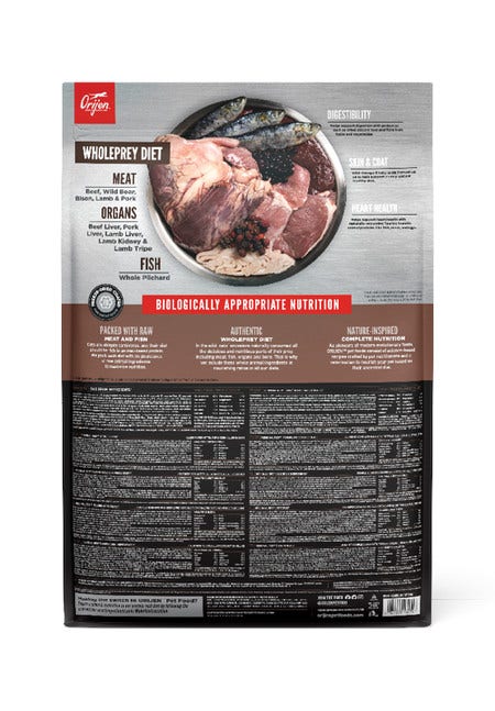 Orijen Regional Red Crocchette Manzo Angus E Cinghiale Per Gatti Sacco 1,8kg