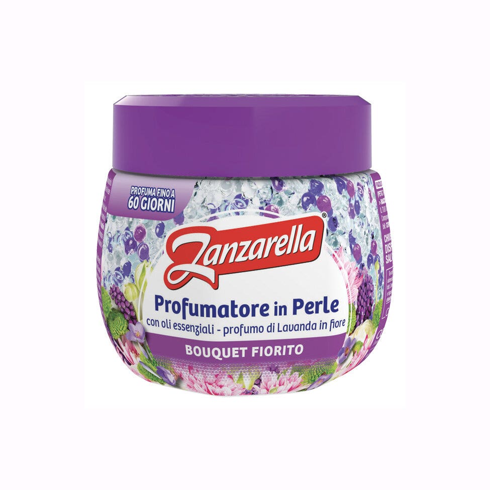 Zanzarella Profumatore in Perle Bouquet Fiorito 170g