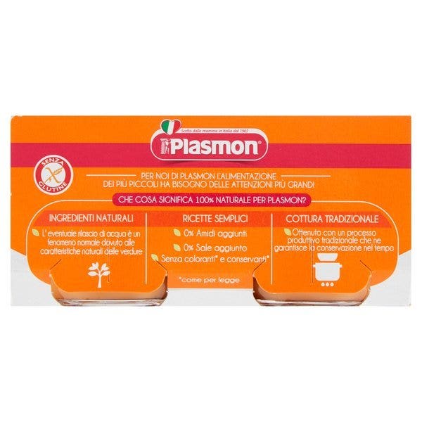 Plasmon Omogeneizzato Carote Patate Zucchine 4x80g 4 Mesi+