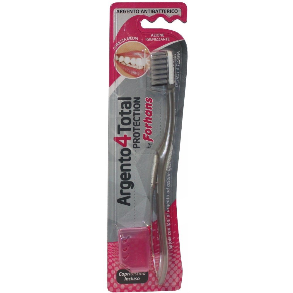 Forhans Spazzolino Silver 4 White 1 Pezzo