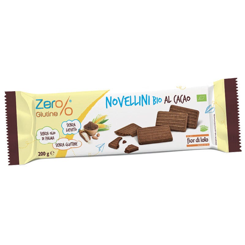 Fior Di Loto Zer% Novellini au cacao 200 g