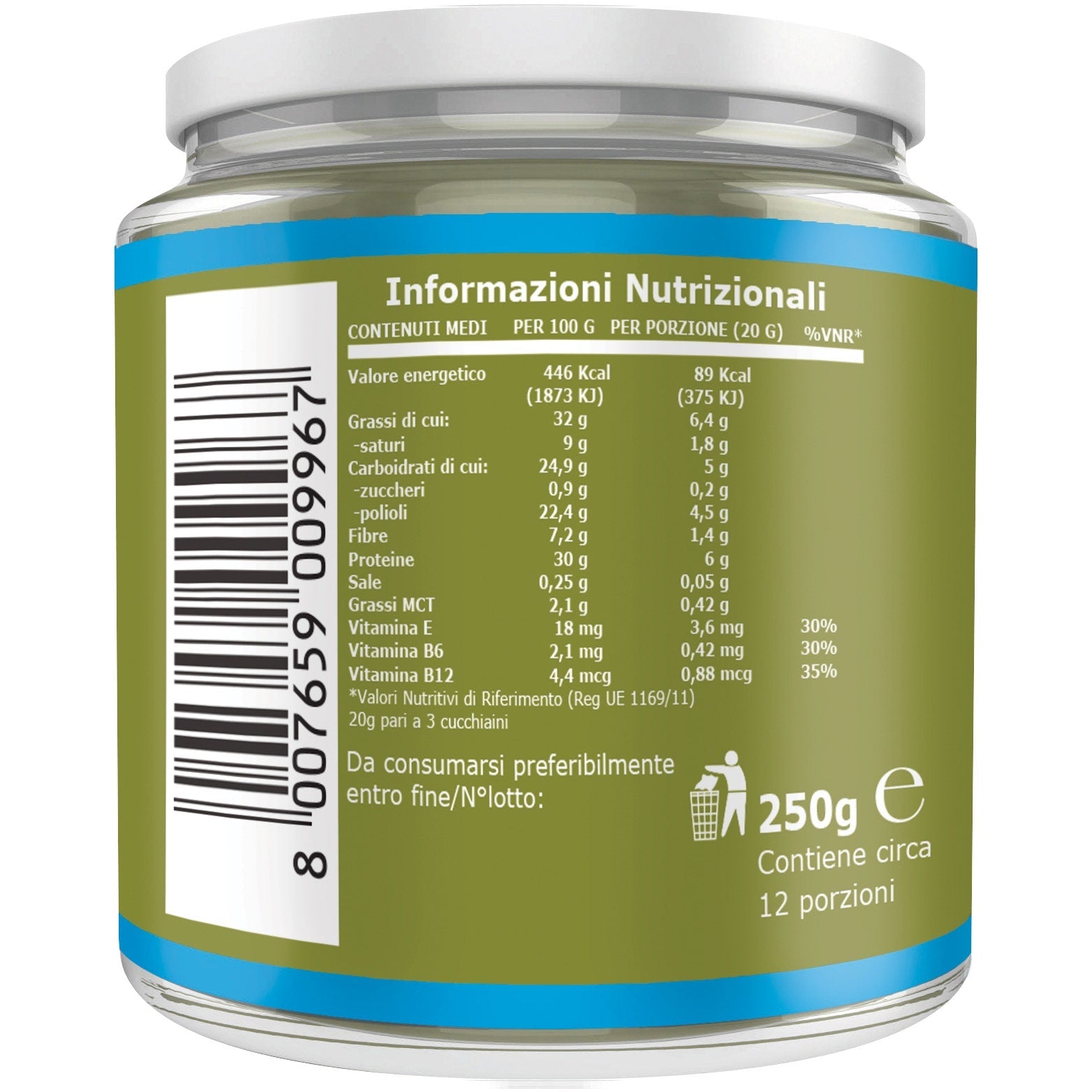 Ultimate Protein Cream Crema Spalmabile Pistacchio 250g