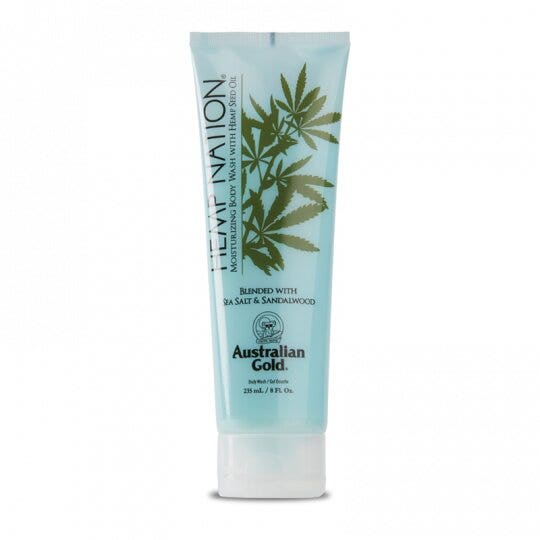 Australian Gold Hemp Nation Sea Salt E Sandalwood Bagnoschiuma 235ml