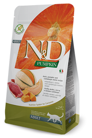 Farmina N&D Pumpkin Anatra E Zucca Gatti Adulti Sacco 300g