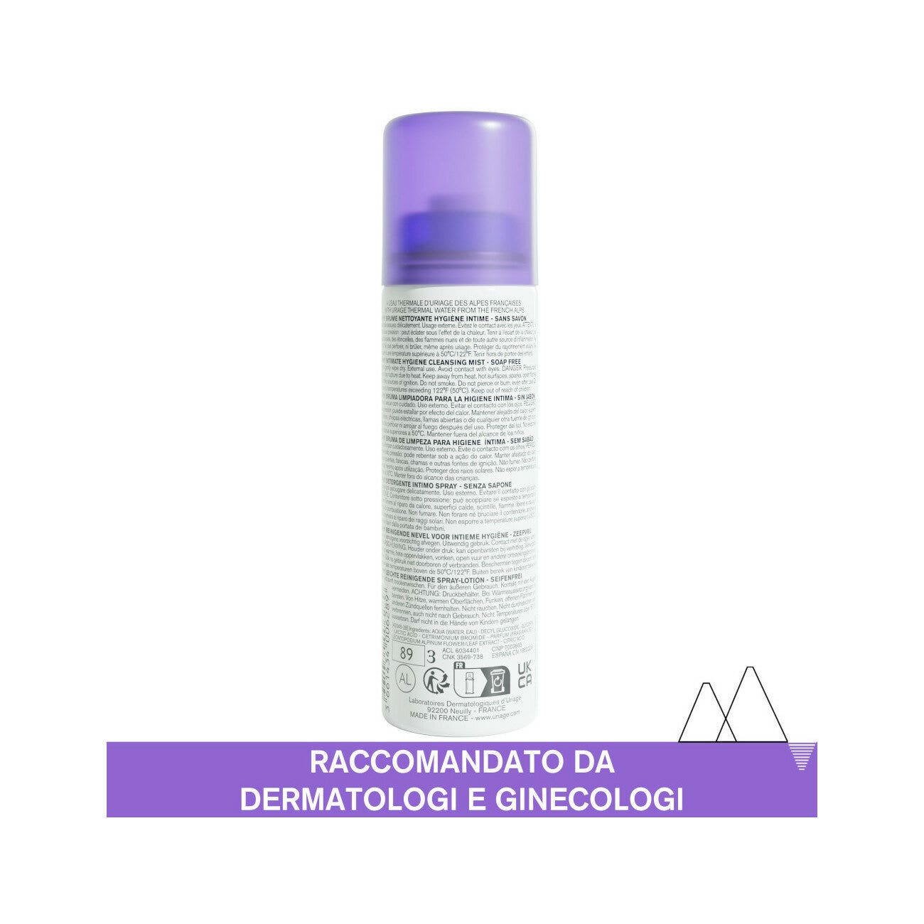 Uriage Gyn Phy Bruma Detergente Igiene Intima Spray 50ml