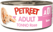Petreet Tonno Rosa Gatto Adulto Barattolo140g