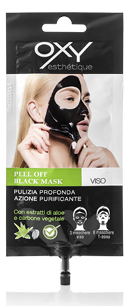 Oxy Peel Off Black Mask Pulizia Viso 20ml