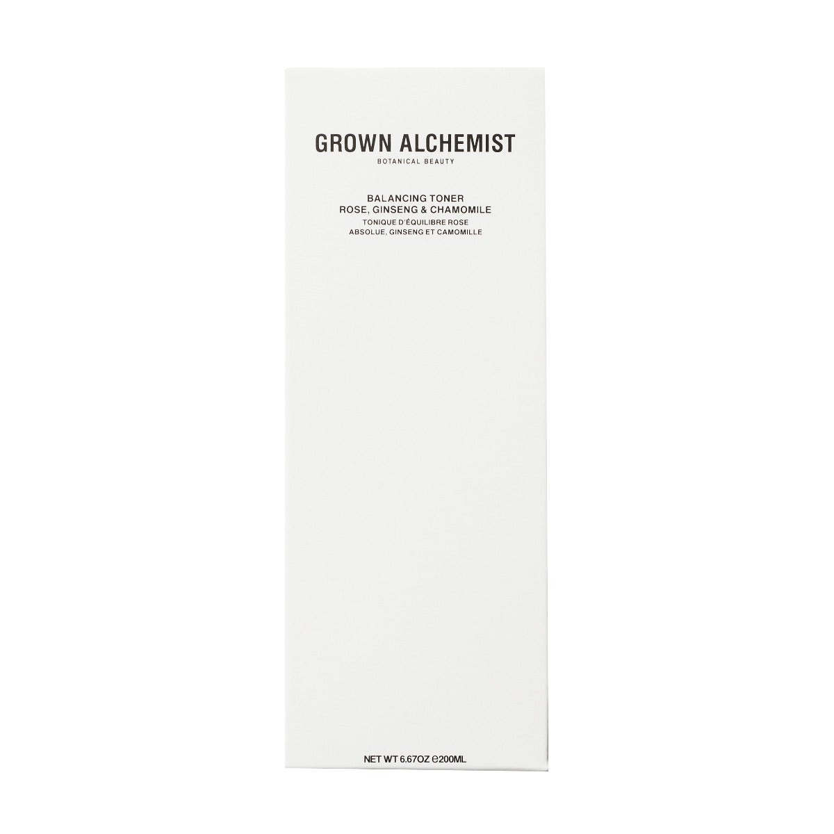 Grown Alchemist Balancing Toner Con Estratto Di Rosa E Ginseng Tonico Viso 200ml