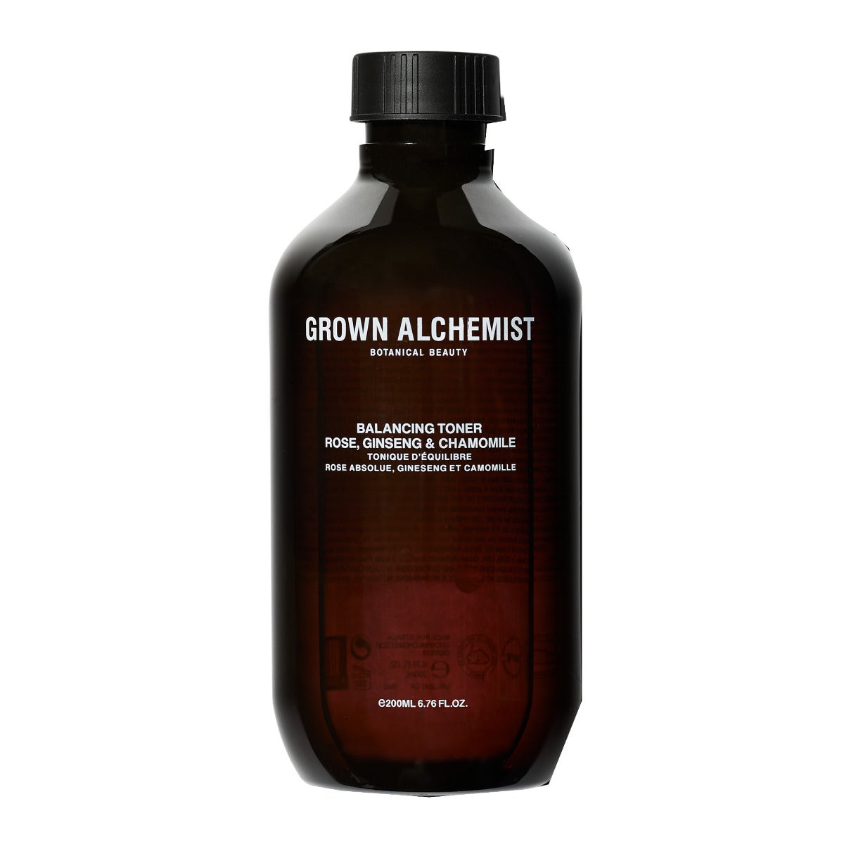 Grown Alchemist Balancing Toner Con Estratto Di Rosa E Ginseng Tonico Viso 200ml
