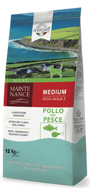 Marpet Maintenance Pollo/Pesce Cibo Secco Per Cani Adulti Taglia Medium Sacco 12 Kg
