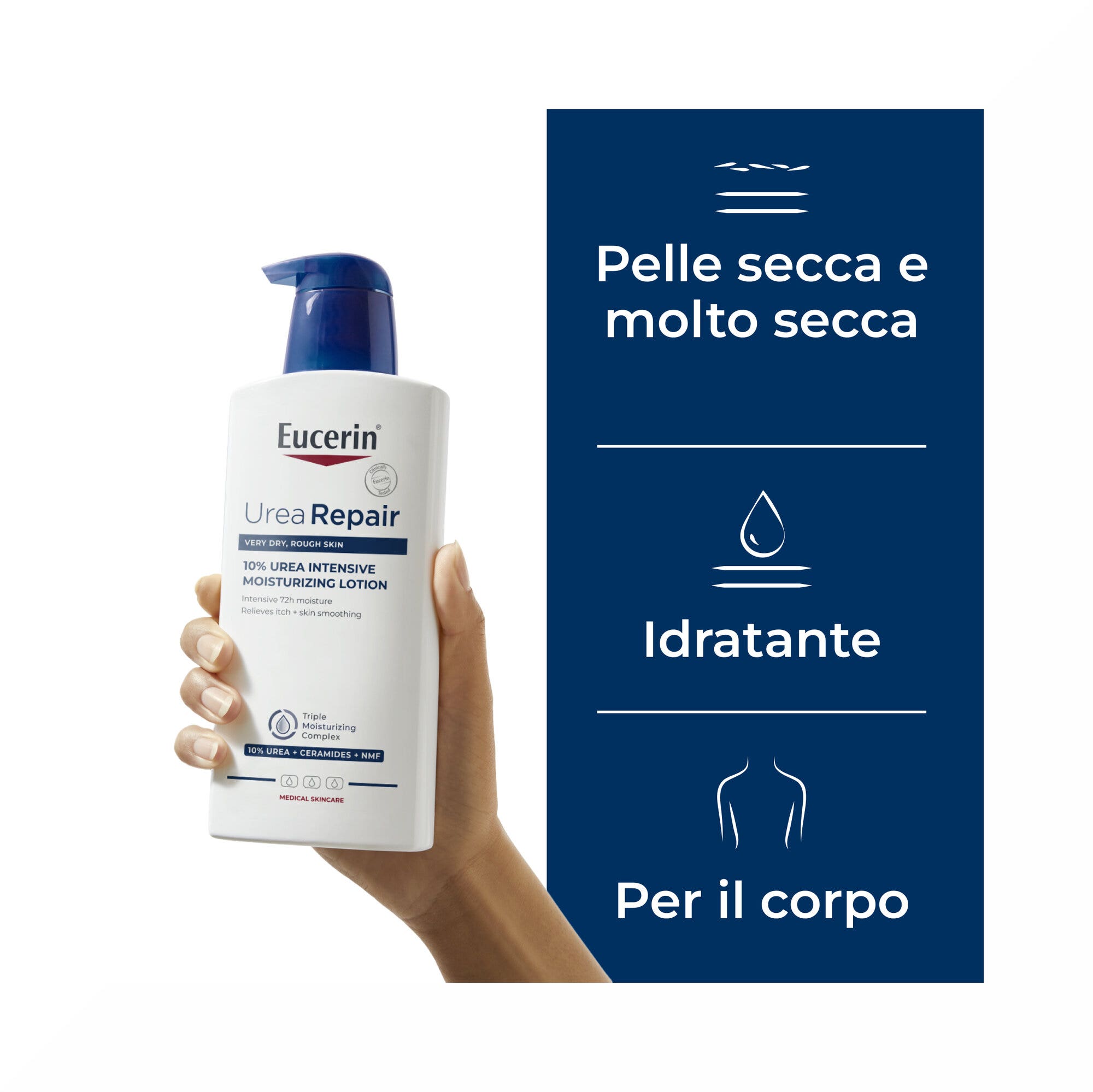 Eucerin UreaRepair Emulsione Intensiva 10% Urea 400ml