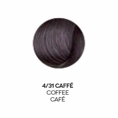 Organics Cosmetics Kit Tinta Per Capelli Organics Color 4/31 Caffè