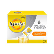 Supradyn Magnesio e Potassio Integratore sport con Vitamine B Vitamina C e Minerali 24 Bustine Eff