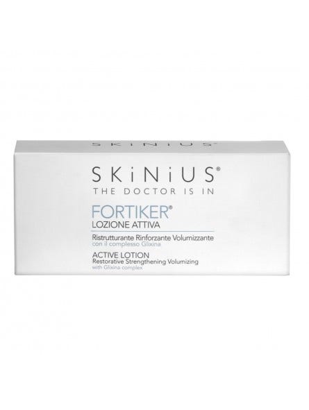 Skinius Fortiker Lozione Attiva Capelli 12 Flaconcini