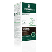 Herbatint Tintura Per Capelli Gel Permanente 4D Castano Dorato 3 Dosi 300ml