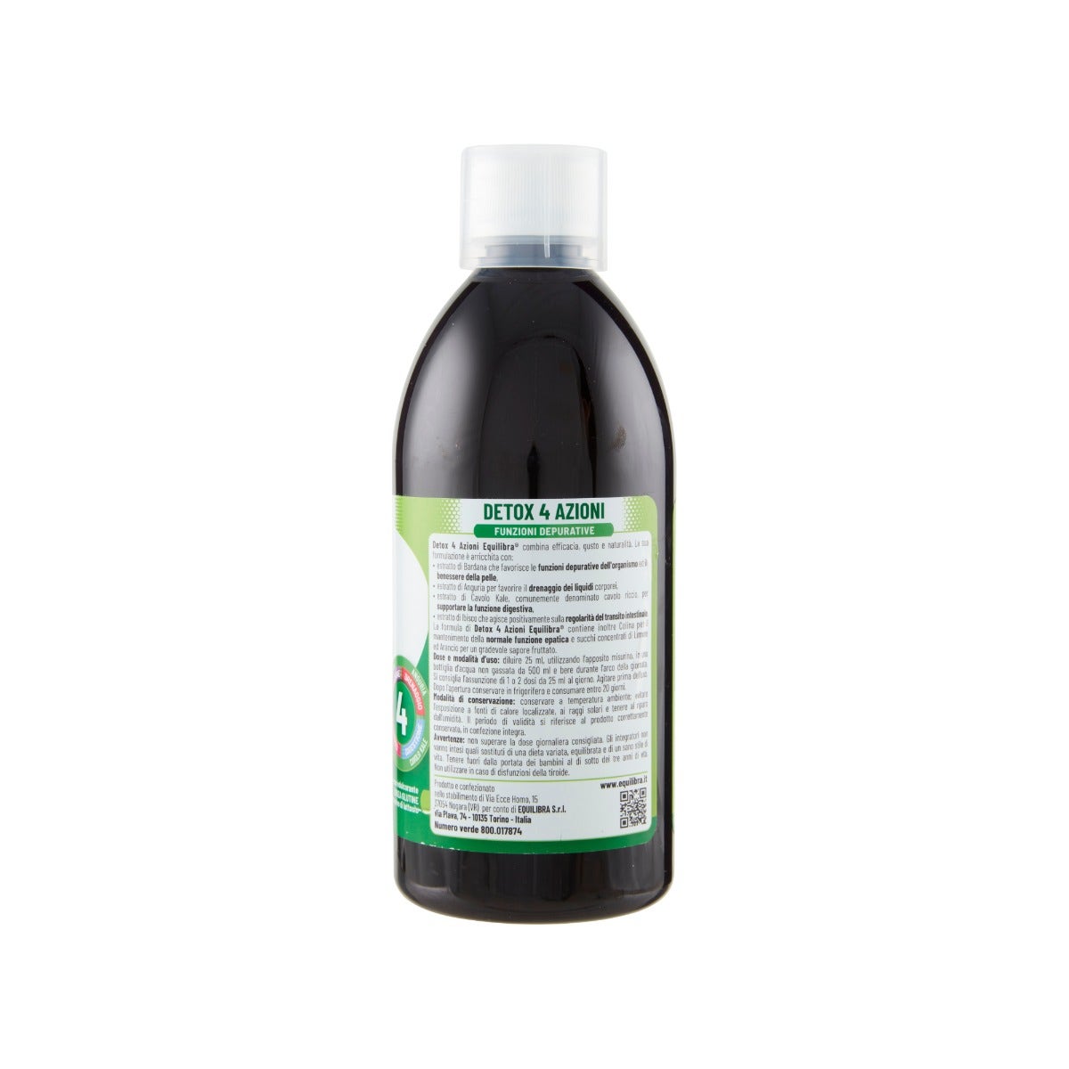 Equilibra Detox 4 Azioni Frutta 500ml