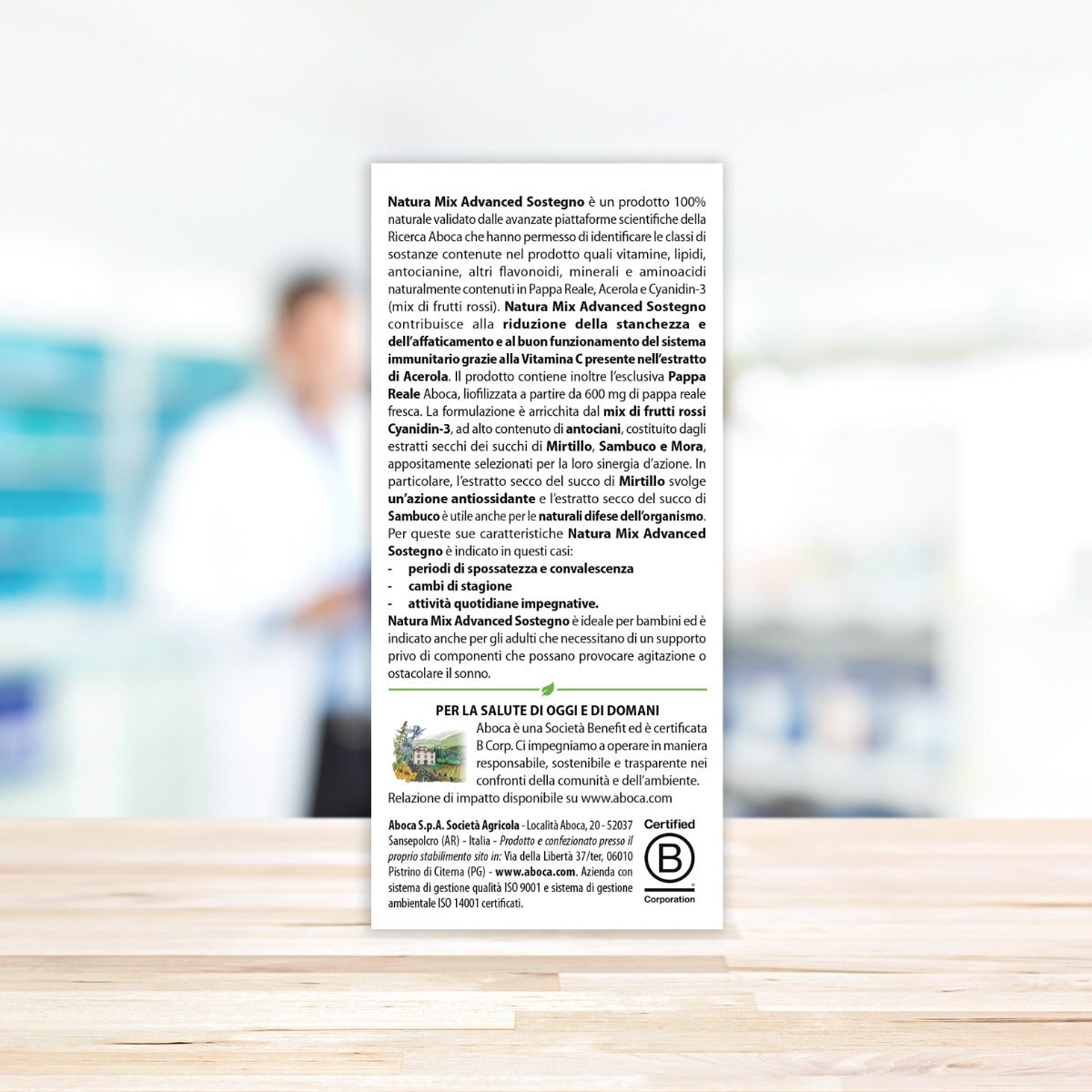 Aboca Natura Mix Advanced Soutien 20 sachets
