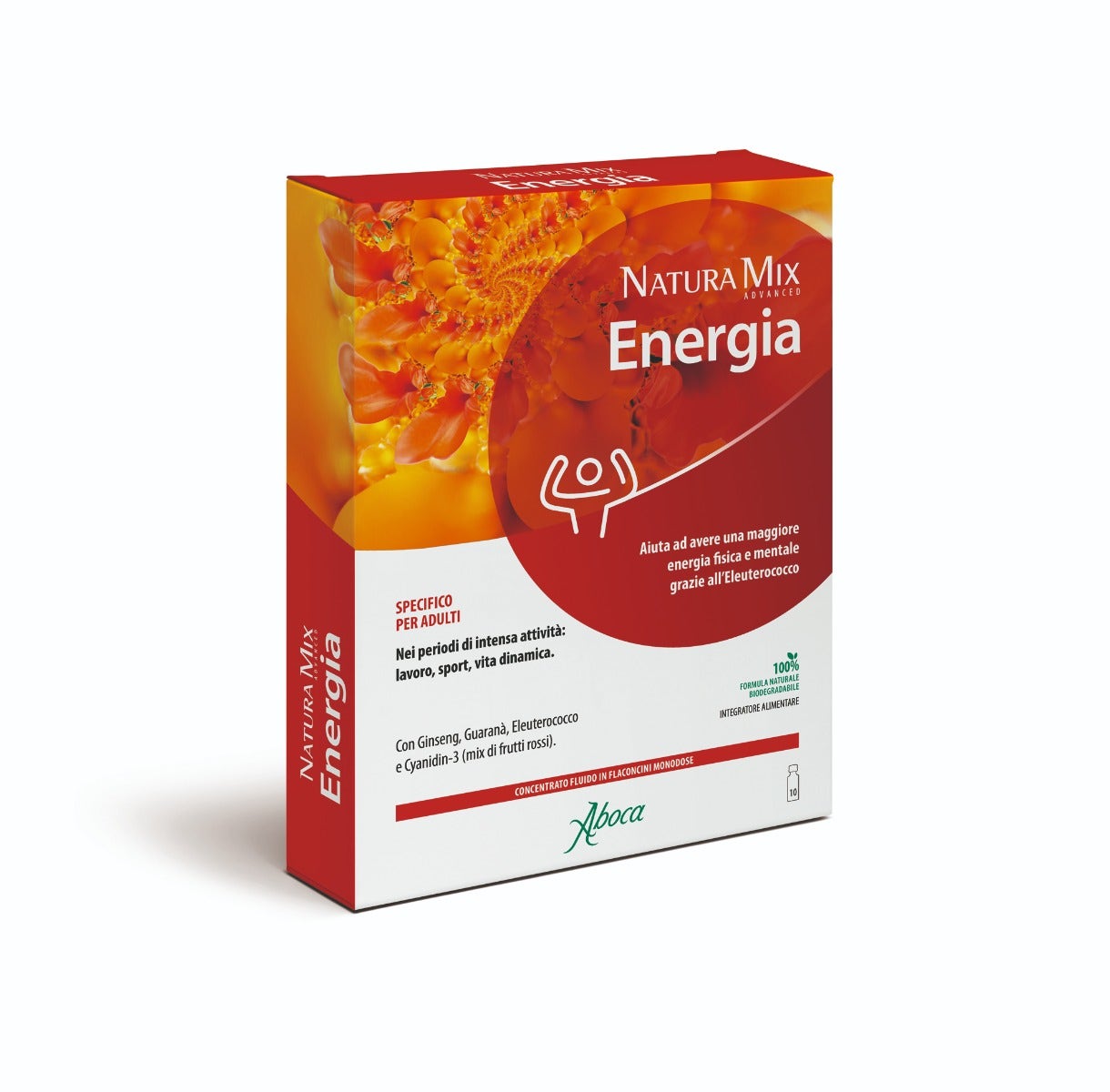 Aboca Natura Mix Advanced Energia 10 flacons