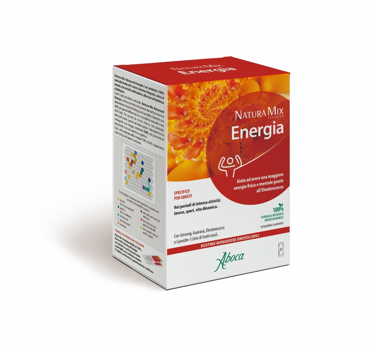 Aboca Natura Mix Advanced Énergie 20 sachets