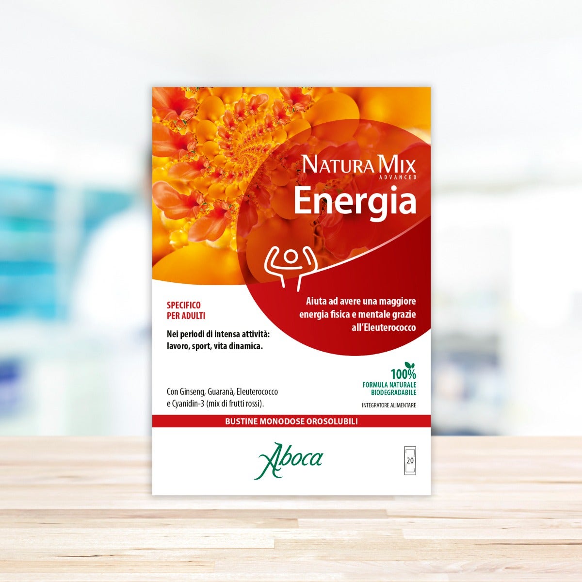 Aboca Natura Mix Advanced Énergie 20 sachets