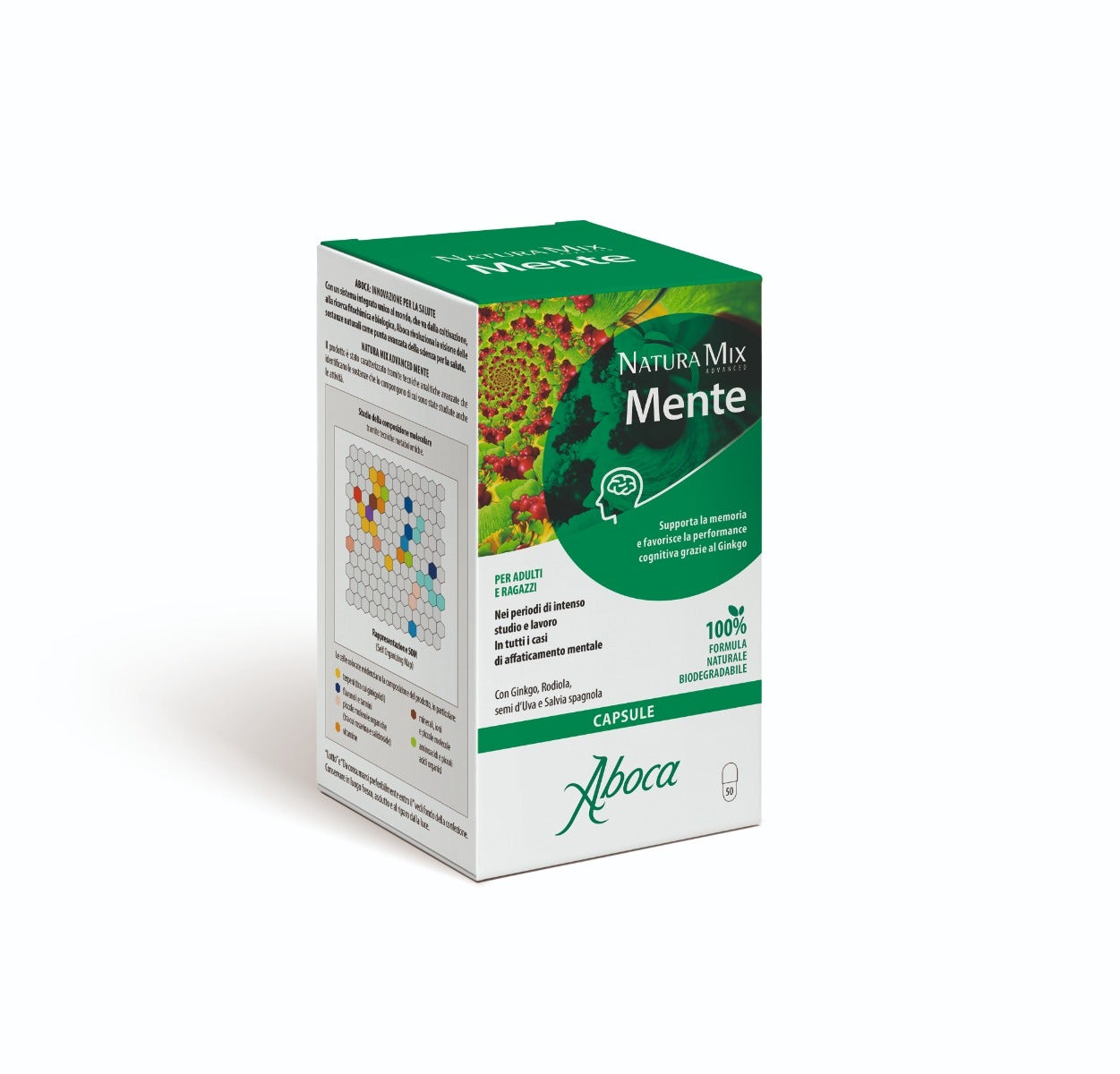 Aboca Natura Mix Advanced Esprit 50 gélules