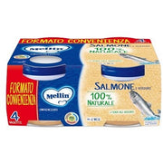 Mellin Omogeneizzato Salmone 4x80g