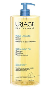 Uriage Huile Lavante 1 litre - Nettoyant hydratant visage et corps