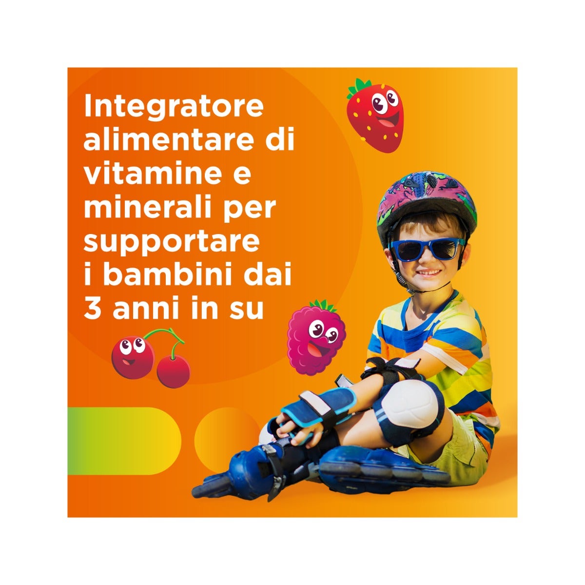 Multicentrum VitaGummy Complément alimentaire vitamines et minéraux pour enfants à partir de 3 ans, vitamine D, iode, fer, 30 bonbons