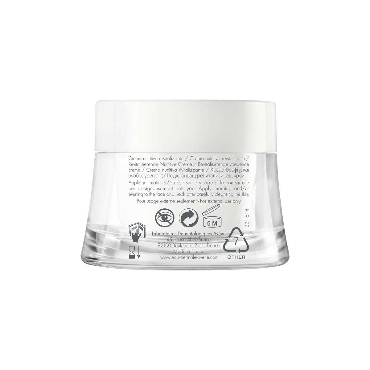 Avene Crema Nutritiva Rivitalizzante 50ml - Pelle Luminosa