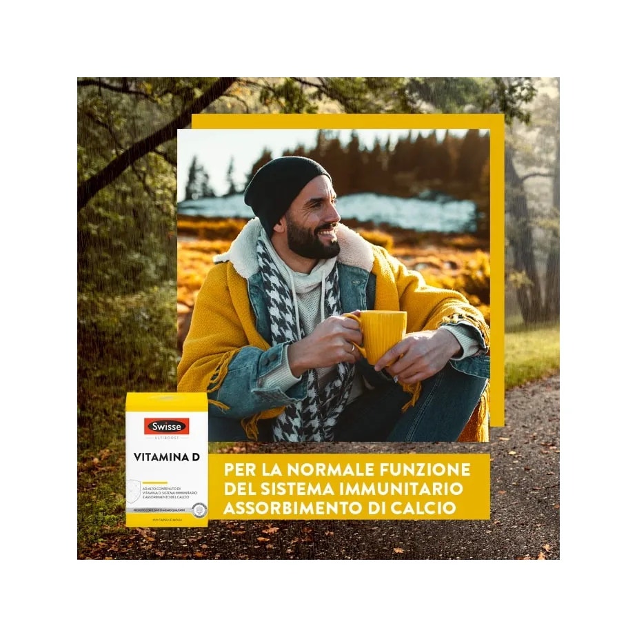 Swisse Vitamine D 100 gélules