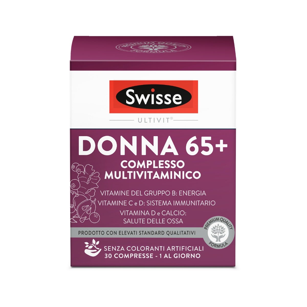 Swisse Femme 65+ Multivitamines 30 comprimés
