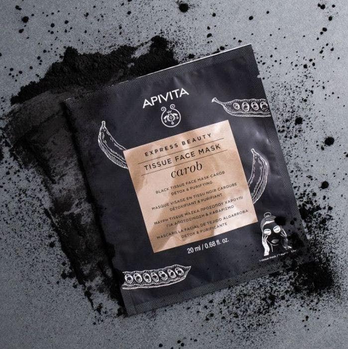 Apivita Express Beauty Maschera Viso In Tessuto Purificante 1 Pezzo 20ml