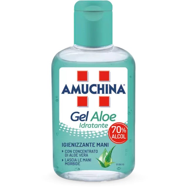 Amuchina Gel désinfectant pour les mains à l'aloès 80 ml
