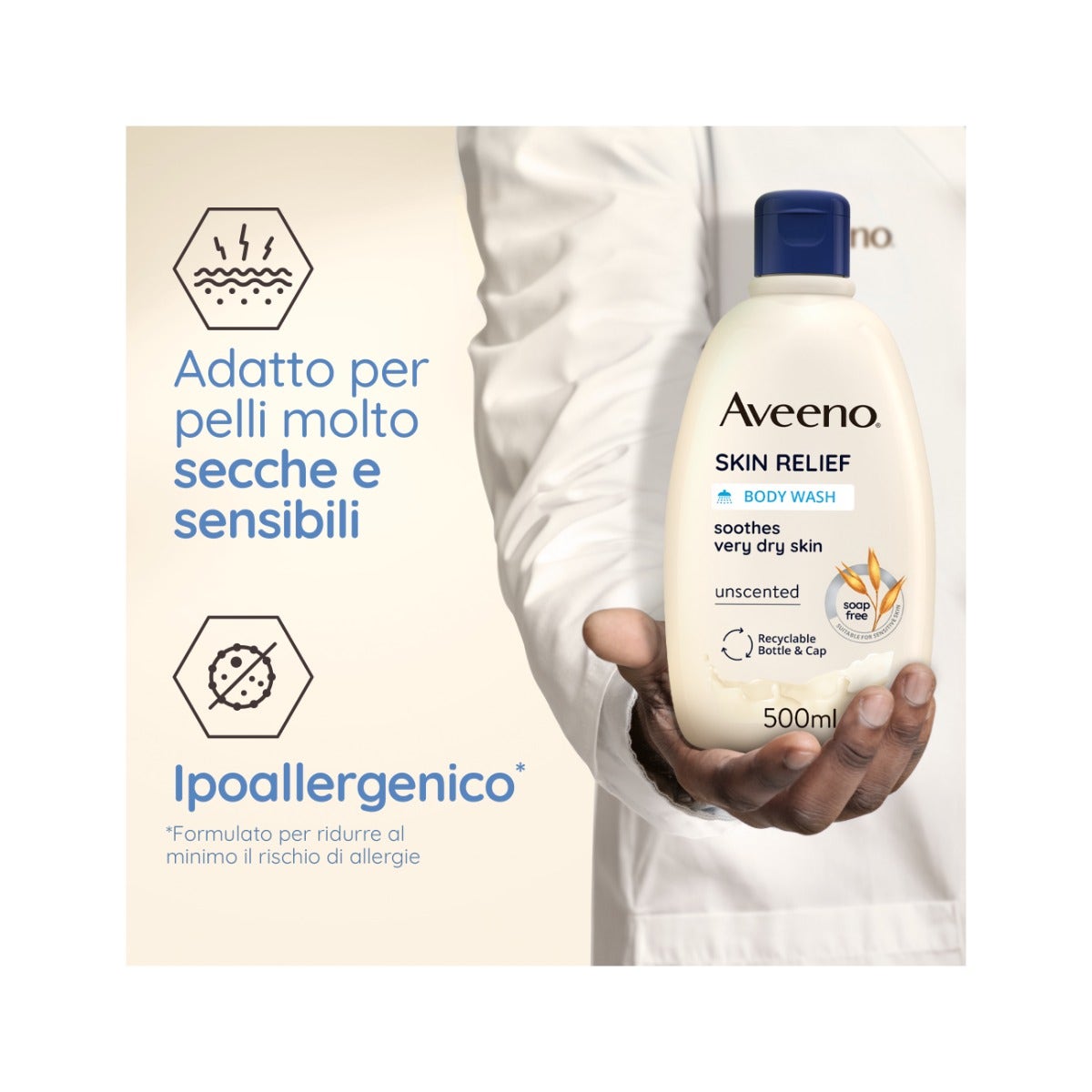 Aveeno Skin Relief Bagno Doccia 500 ml