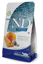 Farmina N&D Ocean Aringa E Zucca Gatti Adulti Sacco 300g