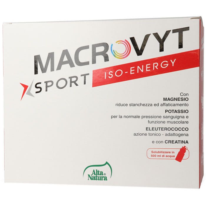 Alta Natura Macrovyt Iso-Energy 12 Bustine
