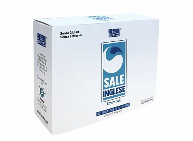 Bio Essenze Sale Inglese Integratore a base di Magnesio 20 bustine