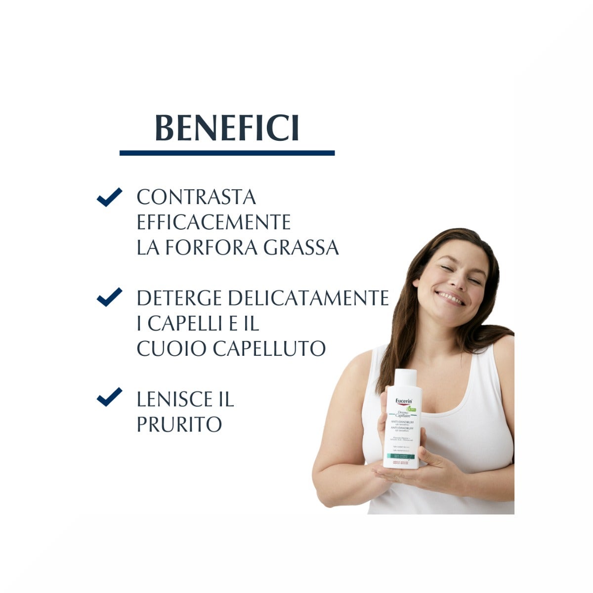 Eucerin Shampoo Gel Antiforfora Grassa 250ml