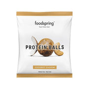 Foodspring Boules protéinées, en-cas protéiné saveur noix de coco et noix de cajou, 40 g