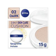 Nivea Q10 Plus Anti-age 3in1 Skin Care Cushion Dark Crema Viso Colorata Anti-età Fp15 15ml