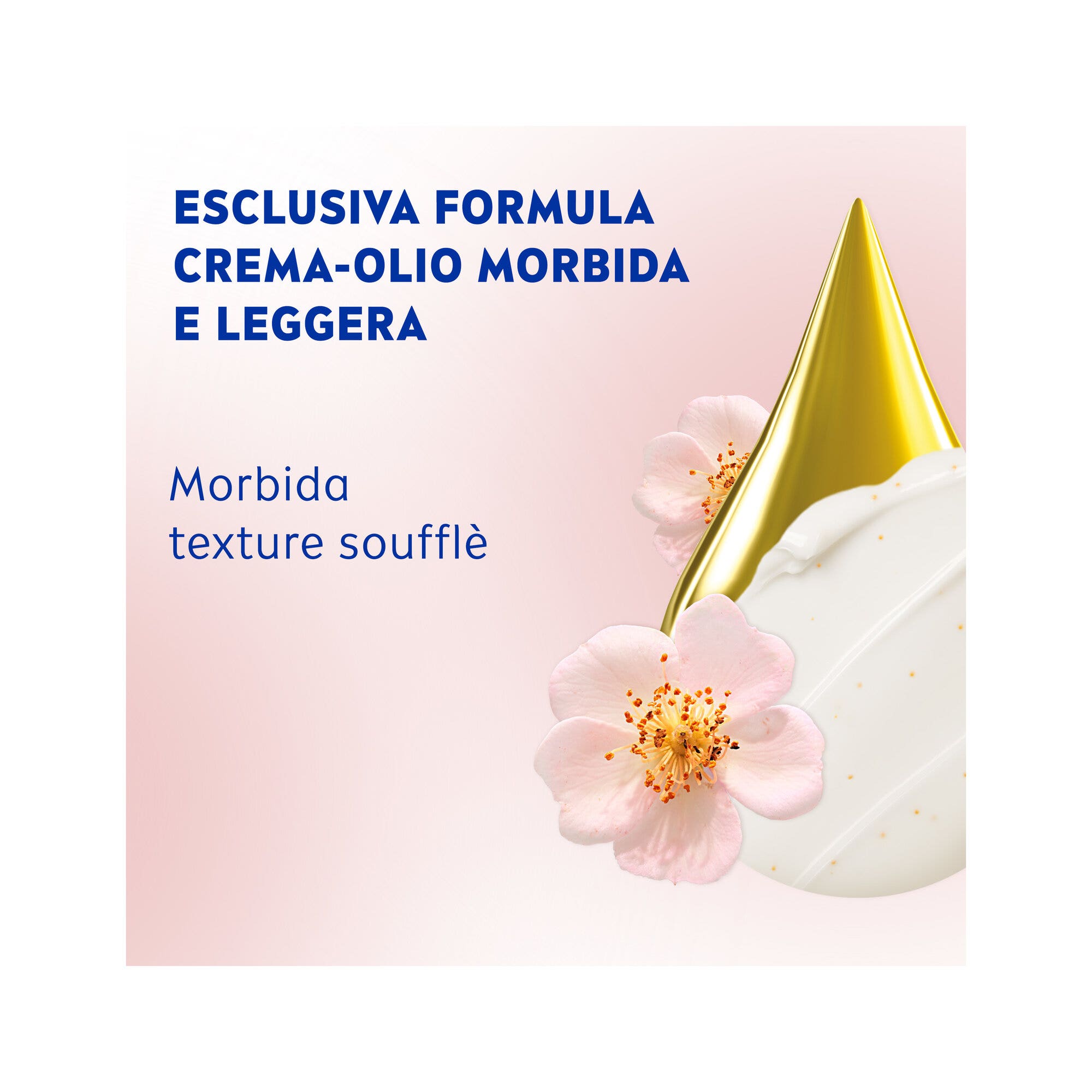 Nivea Soufflé Corpo Fiori Di Ciliegio & Olio di Jojoba Crema Corpo Idratante Leggera 200ml