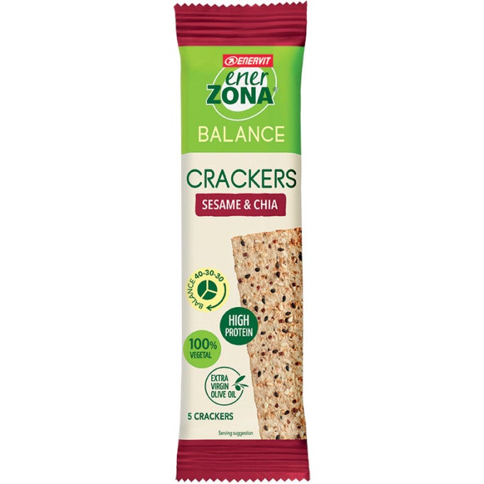 Enerzona Crackers Sesame & Chia Monodose Da 25g
