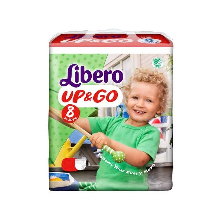 Libero Up&Go Couches 8 19-30 kg 14 pièces
