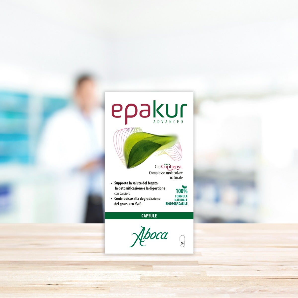 Aboca Epakur Advanced 50 gélules